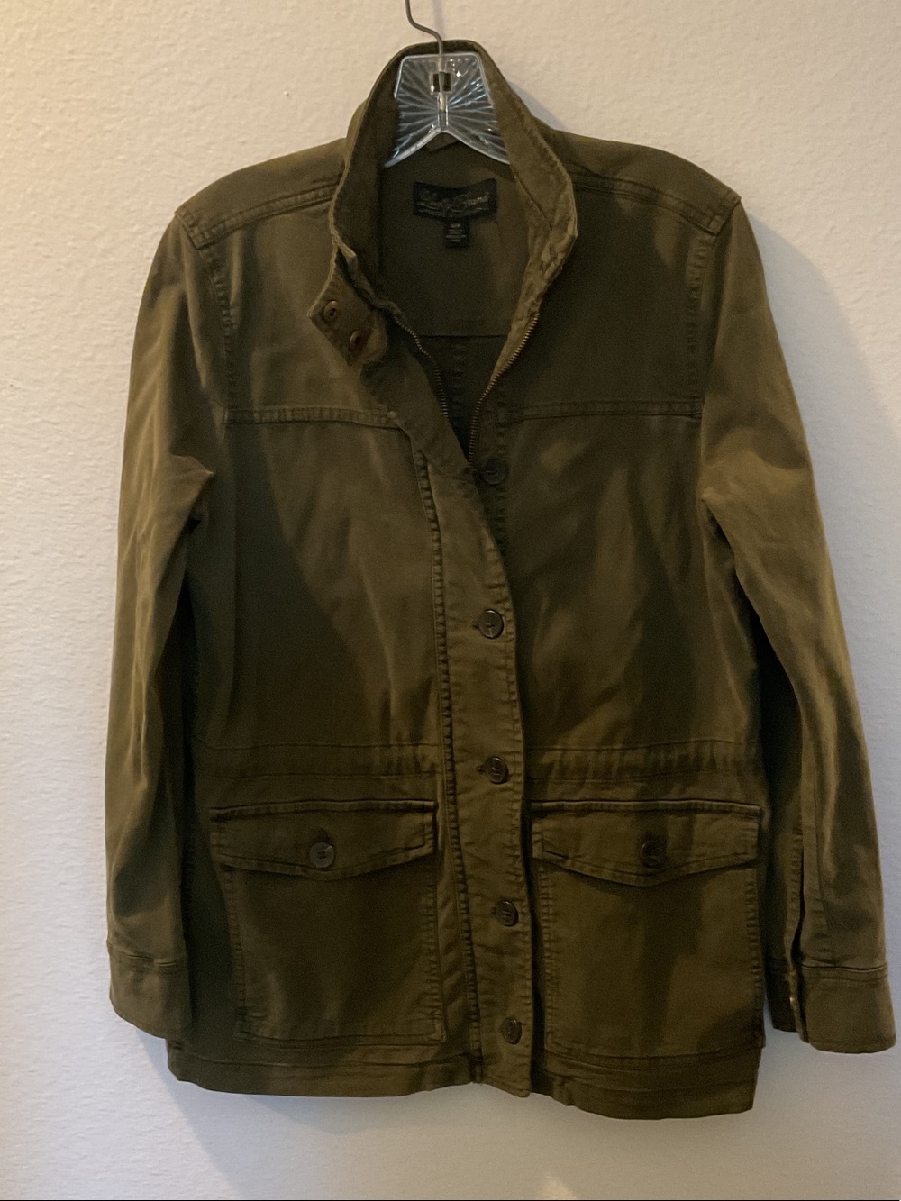 Lucky Brand Olive Green Utility Jacket for Women